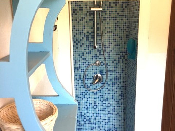 Bathroom of the B&B Shanti Vieste Apulia in Gargano