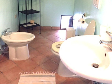 Bagno del B&B Shanti Vieste Puglia Gargano